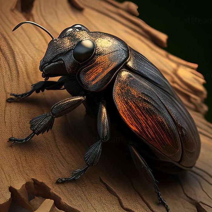 3D model Nicrophorus reichardti (STL)